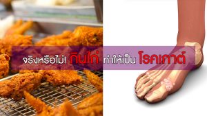 จริงหรือไม่กินไก่ทำให้เป็นโรคเกาต์